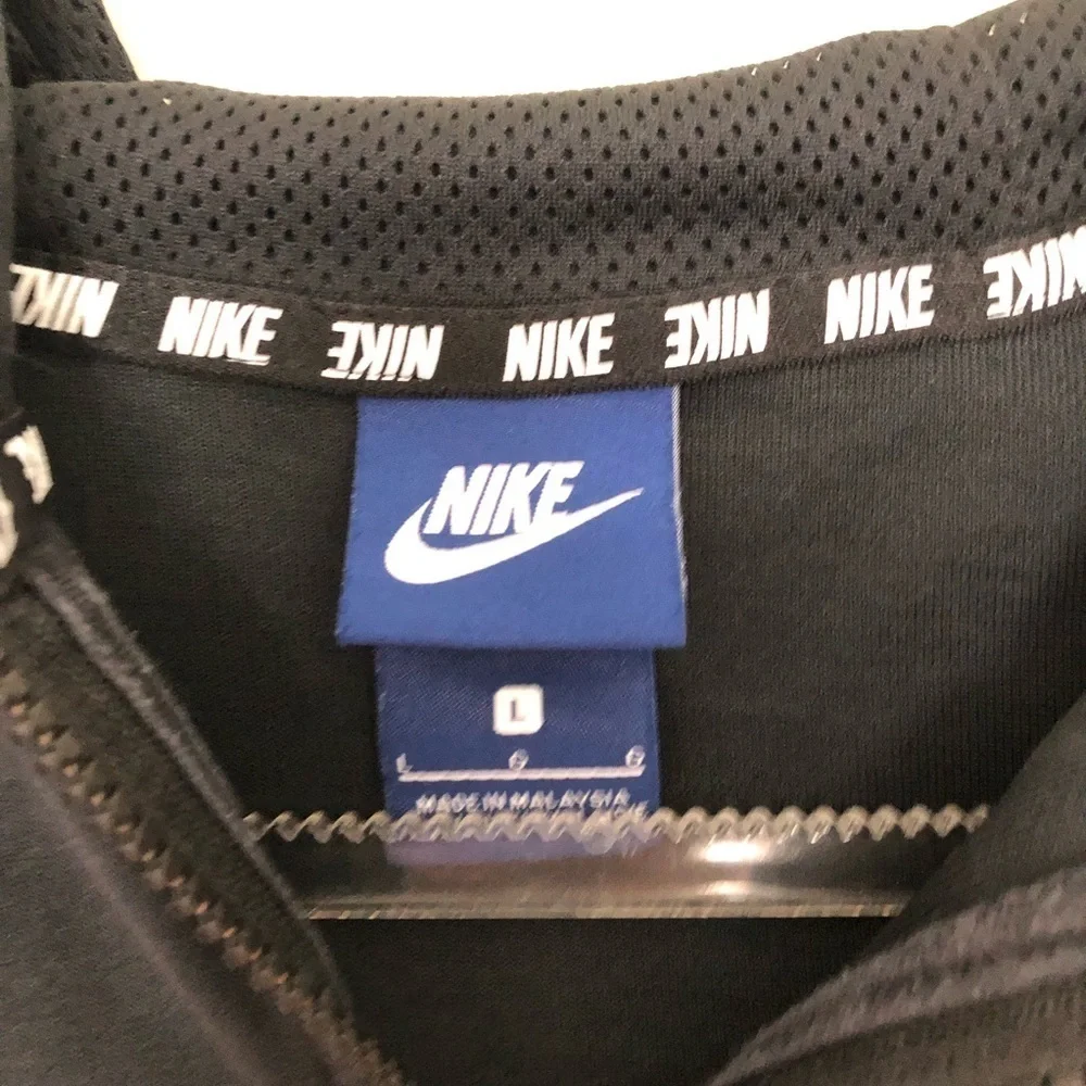 Nike Sportswear Advance Full Zip Hoodie Sweatshirt Black Large